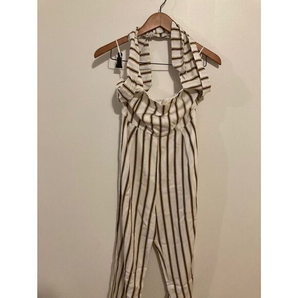 Sancia the praia strapless front bow jumpsuit - Picture 3 of 6